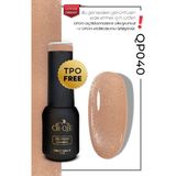 Croje Kalıcı Oje Inci Tanecikli Manyetik Cat Eye / Kedi Gözü- QP040 (5 Ml) - Turuncu