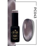 CROJE KALICI OJE Kalıcı Oje Inci Tanecikli Manyetik Cat Eye / Kedi Gözü- PC043 (12 ML)