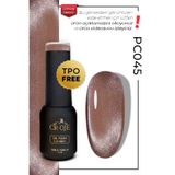 CROJE KALICI OJE Kalıcı Oje Inci Tanecikli Manyetik Cat Eye / Kedi Gözü- PC045 (5 ML)