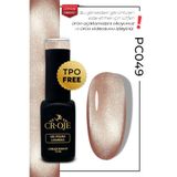CROJE KALICI OJE Kalıcı Oje Inci Tanecikli Manyetik Cat Eye / Kedi Gözü- PC049 (12 ML)