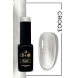 CROJE KALICI OJE Kalıcı Oje Korean Cat Eye Kristal Efektli Manyetik Cat Eye / Kedi Gözü-CR003 (12 ML)