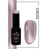 CROJE KALICI OJE Kalıcı Oje Korean Cat Eye Kristal Efektli Manyetik Cat Eye / Kedi Gözü-CR012 (12 ML)