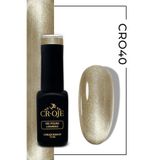 CROJE KALICI OJE Kalıcı Oje Korean Cat Eye Kristal Efektli Manyetik Cat Eye / Kedi Gözü-CR040 (12 ML)