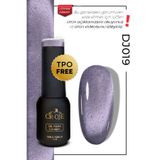 CROJE KALICI OJE Kalıcı Oje Korean Cat Eye Kristal Efektli Manyetik Cat Eye / Kedi Gözü-DJ019 (5 ML)