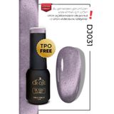CROJE KALICI OJE Kalıcı Oje Korean Cat Eye Kristal Efektli Manyetik Cat Eye / Kedi Gözü-DJ031 (5 ML)