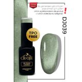 CROJE KALICI OJE Kalıcı Oje Korean Cat Eye Kristal Efektli Manyetik Cat Eye / Kedi Gözü-DJ039 (12 ML)
