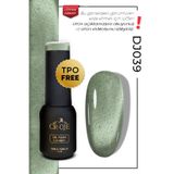 CROJE KALICI OJE Kalıcı Oje Korean Cat Eye Kristal Efektli Manyetik Cat Eye / Kedi Gözü-DJ039 (5 ML)