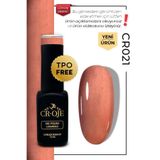 CROJE KALICI OJE Korean Cat Eye Kristal Efektli Manyetik Cat Eye / Kedi Gözü Kalıcı Oje -CR021 (12 ML)