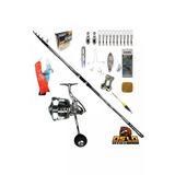 Crome 420CM 70-250GR Oslo Shark 6000 Profesyonel Surf Sazan Kıyı Olta Takımı Seti