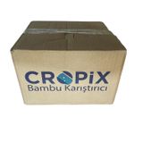 Cropix Tahta Ahşap Bambu Doğal Çay Kahve Karıştırıcı Çubuk Kaşık - 10.5 Cm. - 400 Adetlik 24 Paket