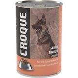 Croque Somonlu Konserve Yetişkin Köpek Maması 400 gr