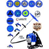 Cros Lombard Italy 11-Xl Royale Sırt Tipi Benzinli Ot Çalı Çim Biçme Tırpanı+ Full Bahçe Setli Hali Yıkamalı - renk