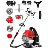 Cros Lombard İtaly 643 Plus VTEC 14 Parça Full Set Sırt Tipi Benzinli Çalı Çim Biçme Tırpanı Güçlü Yüksek Performans