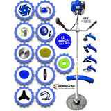Cros Lombard Italy Bravıo 518X Yan Tipi Benzinli Ot Çalı Çim Biçme Tırpanı+ New 12 Parça Arazi Setli - Renk