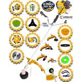 Cros Lombard İtaly F15 Motor New Güçlü Yüksek Performans Yan Tipi Benzinli Tırpan Ot Çim Çalı Biçme Makinası