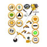 Cros LOMBARD İtaly F15 Motor New Güçlü Yüksek Yan Tipi Benzinli Tırpan Ot Çim Çalı Biçme Makinası