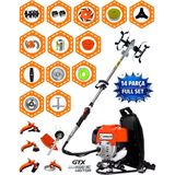 Cros Lombard Italy LW-1800 Ltx 14 Parça Full Set Sırt Tipi Benzinli Çalı Çim Biçme Tırpanı Güçlü Yüksek Performans