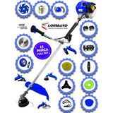 Cros Lombard Italy Seravıo 618X Seri Yan Tırpan+ Akrobat Çapalama + Toprak Eşeleme 15 Parça Komple Set - renk