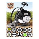 Cros LOMBARD Italy VENEZIA V-TEC 800 Sırt Tipi Benzinli Ot Çalı Çim Biçme Tırpanı+ Tam Bahçe Setli Hali Yıkamalı
