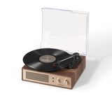 Crosley Miles Bluetooth Bağlantılı Vintage Görünümlü Plak Çalar, Pikap - Ahşap
