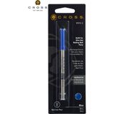 Cross 8910-2 Slim Roller Için Ince Jel Roller Refill Mavi (6* 1'li Kart / 6 Adet)