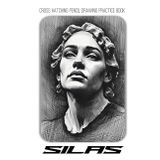Cross Hatching Pencil Drawing Practice Book - Silas: Every line creates a facet. Let yours reveal Silas.