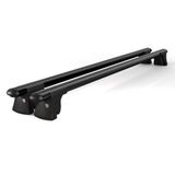 Cross Oto Aksesuarları Fiat Egea Cross Hatchback / Crosswagon (2021-2025) için Araç Üstü Portbagaj Taşıyıcı Ara Atkı / Profesyonel Tip 2li Taşıma Barları (Siyah)