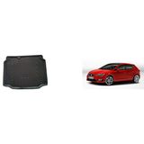 Cross Oto Aksesuarları Seat Leon 2013-2020 Bagaj Havuzu - Kokusuz, Yüksek Kenarlı 3D A+ Kalite - Siyah