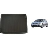 Cross Oto Aksesuarları Volkswagen Golf 5 HB (2004-2008) Bagaj Havuzu - Kokusuz, Yüksek Kenarlı 3D A+ Kalite - Siyah