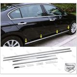 Cross Oto Aksesuarları Vw Passat B8 Krom Yan Kapı Çıtası 8 Prç. 2015 Üzeri P.çelik