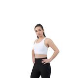 Cross Strap Spor Büstiyer, Beyaz S