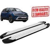 Crossland Araca Özel Sphr V1 Yan Basamak 2017 2018 2019 2020 2021 2022 2023 2024 2025 Gri
