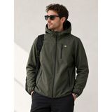 Crosstime Erkek Haki Kapşonlu Soft Jel Mont - XL
