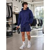 Crosstime Erkek Lacivert Kapşonlu Sweatshirt - XL