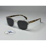 Crow Leopar-Şeffaf Güneş Gözlüğü Wayfarer Çerçeve Siyah Cam Renkli 51 Ekartman - Çok Renkli