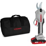 Crown Akülü Dal Budama Makası 20V-2AH CT29001HX-2 Tb Çift Akülü Şarjlı Dal Budama Makinesi