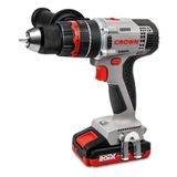 Crown CT 21075 HMX-2 20 V 2 AH Akülü Darbeli Matkap