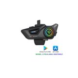 Crown Micro Crown C10 Motosiklet Kask Bluetooth Kulaklık Seti - Mobil Uygulama Destekli - intercom / interkom -