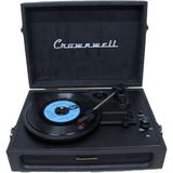 Crown Well Casablanca Nostaljik Pikap Bluetooth Kulaklı Hoparlör 33-45-78 Lik Taş ve Plastik Plak Çalar