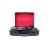 Crown Well Pikap Suitcase CR Series Siyah Elektronik Bluetooth Hoparlör Plakçalar CW002-BL