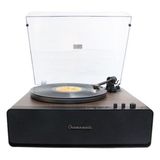 Crownwell Vegas Plus Bluetooth Pikap, Siyah, Plak Çalar