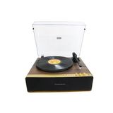 Crownwell Vegas Plus Gold Bluetooth Pikap, Ahşap Kasa, Retro Tasarım Plak Çalar