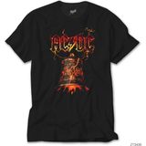 Crows Gate Ac Dc Bells Loughborough Siyah T-Shirt - XS