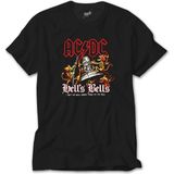 Crows Gate Ac Dc Hells Bells Siyah T-Shirt - XL