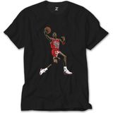 Crows Gate Air Jordan Grafiti Siyah T-Shirt - XS