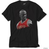 Crows Gate Air Jordn Text Siyah T-Shirt - 4XL