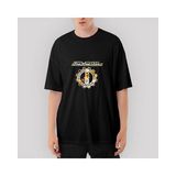 Crows Gate Bachman Turner Overdrive Four Wheel Drive Oversize Siyah Tişört