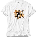 Crows Gate Baller Brown Stain Beyaz Tişört - 5XL
