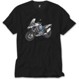 Crows Gate Bmw Gs Blue Siyah T-Shirt - 5XL