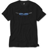 Crows Gate Bmw I8 Blue Siyah T-Shirt